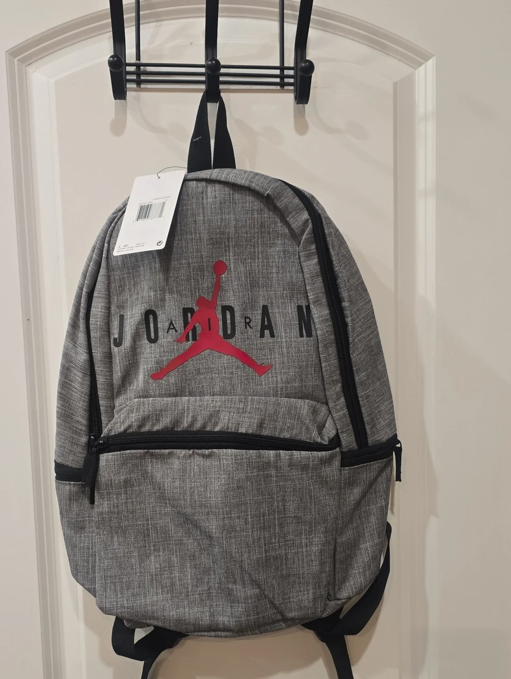 Jordan Jumpman Backpack- Heather Grey